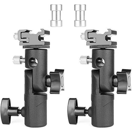 Professional Camera Flash Speedlite Mount with Swivel Stand & Umbrella Bracket -