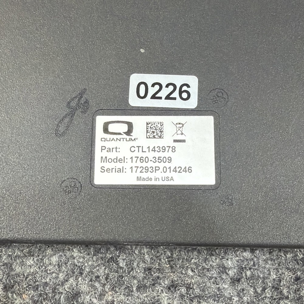 Quantum Q-Logic Controller CTL143978 1760-3509 Wheelchair Control Module Power