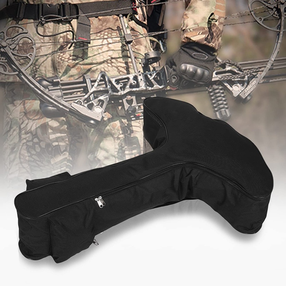 TShaped Bow Case Canvas Compound Bow Case Crossbow Protective Bag Soft Crossb...