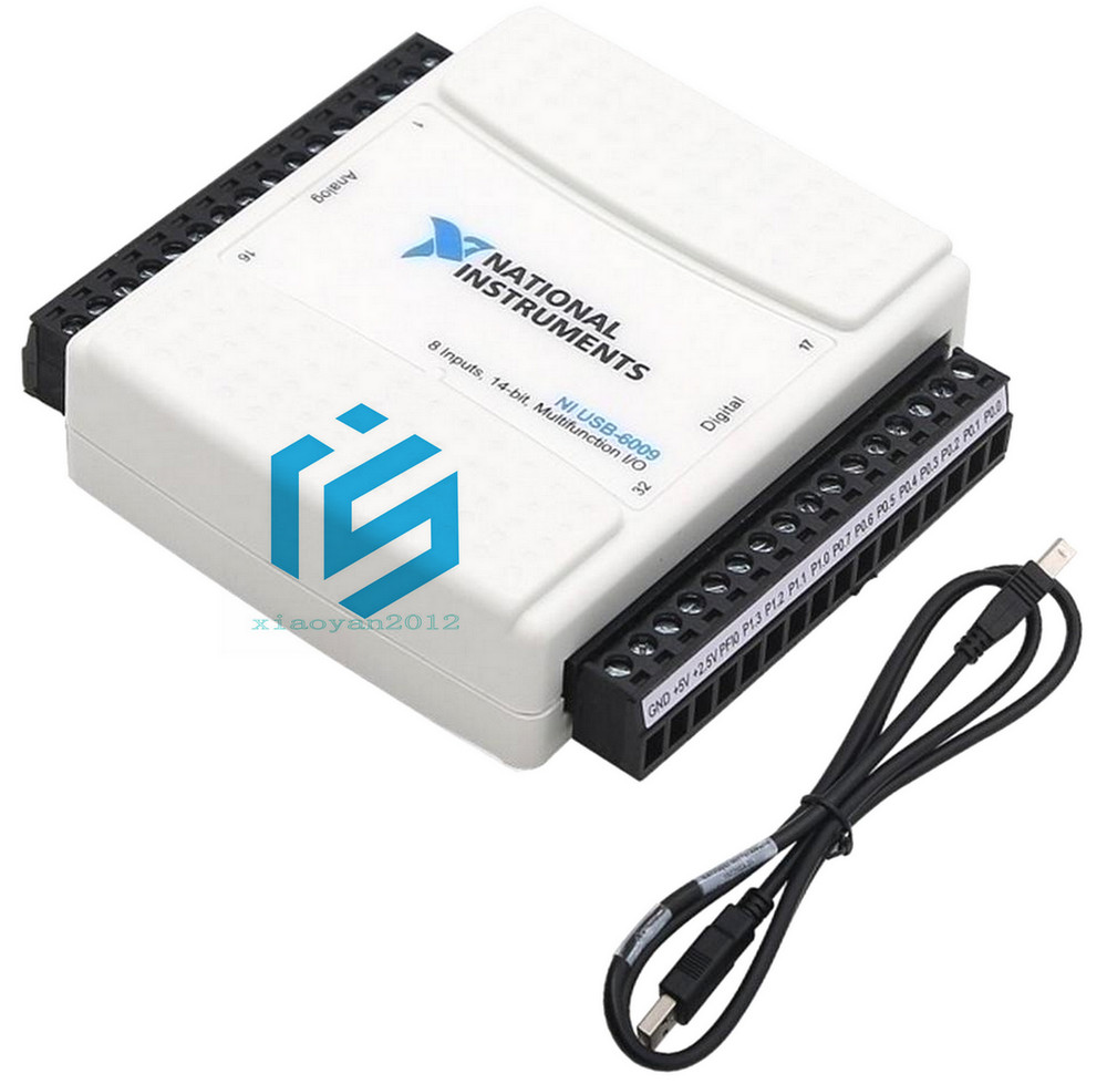 National Instruments USB-6009 Data Acquisition Card, NI DAQ, Multifunction
