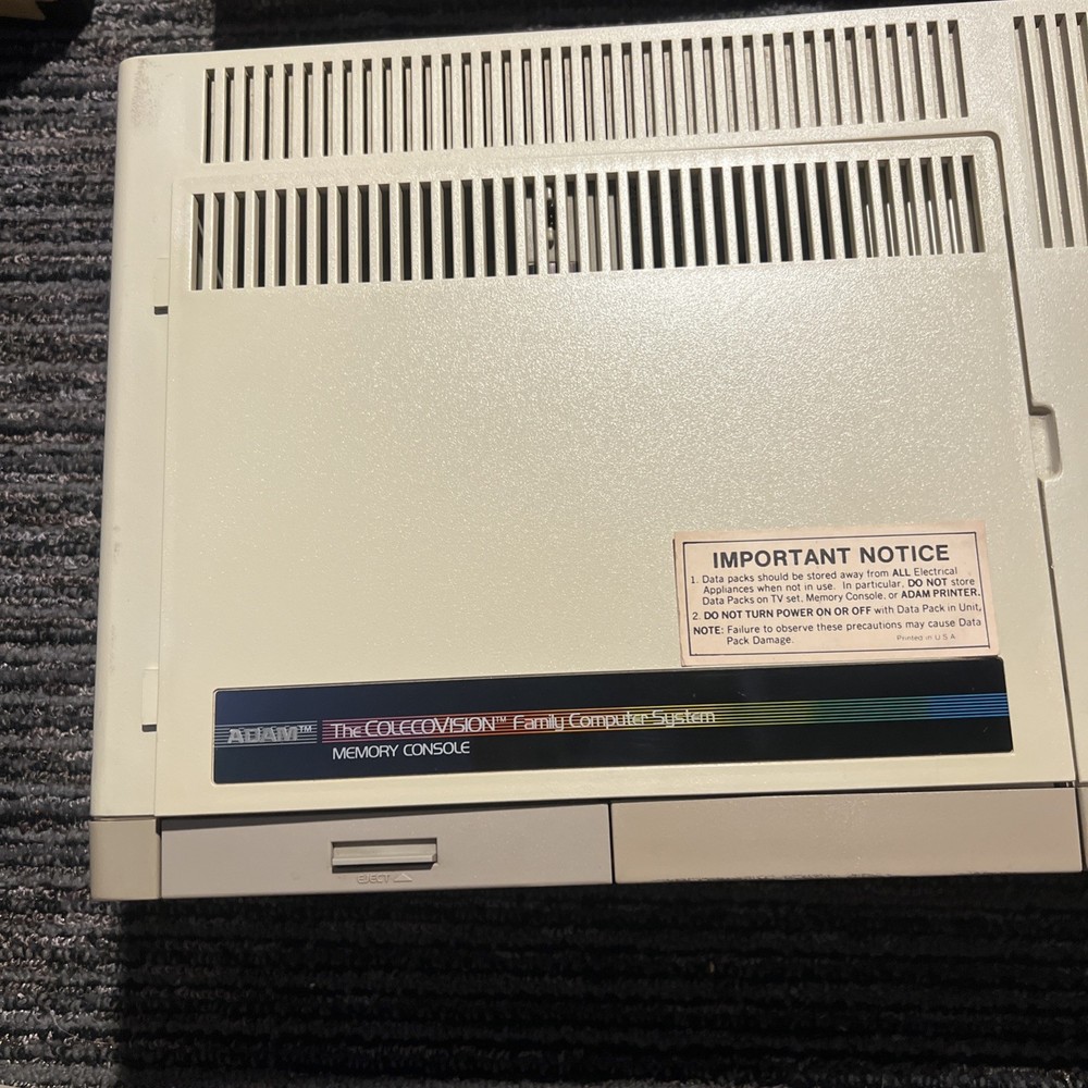 Adam Colecovision Family Computer Memory Console Untested TAKING OFFERS