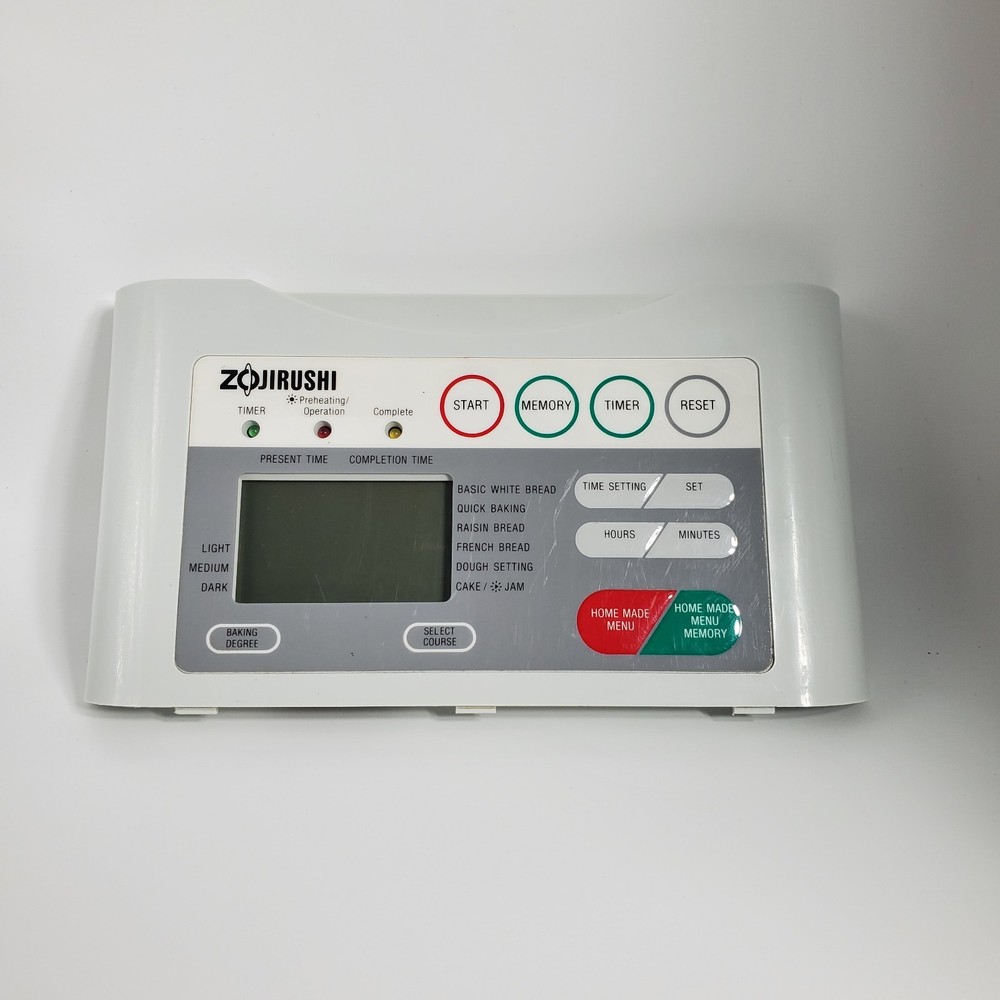 Zojirushi Bread Machine Replacement Part Control Panel model BBCC-S15A OEM
