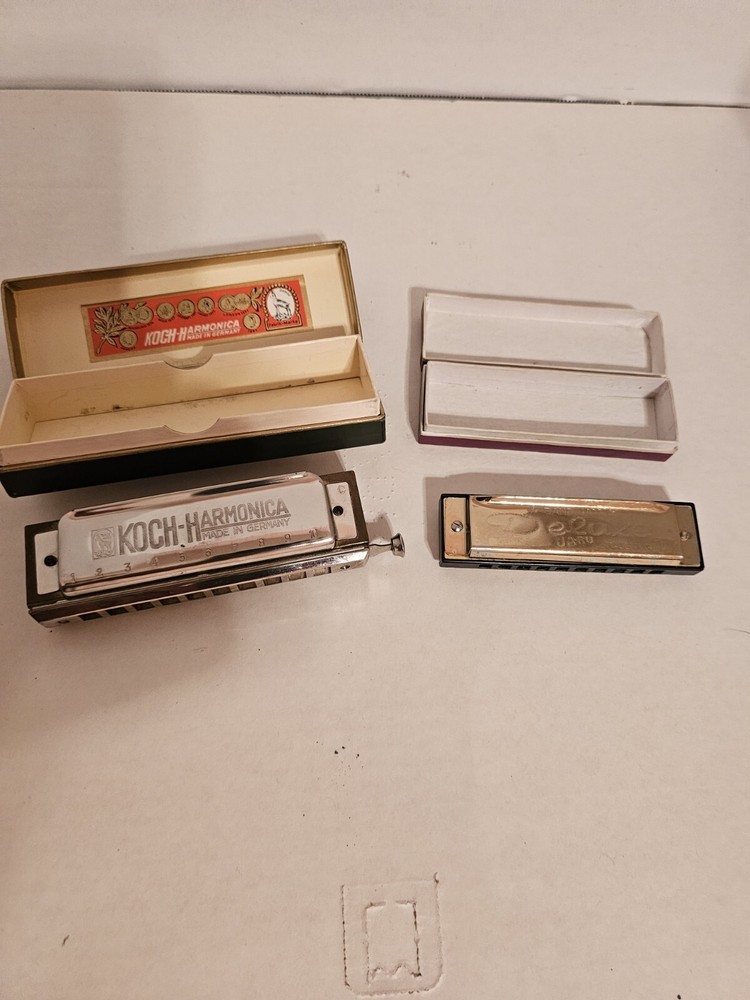 (2) Vintage Harmonicas