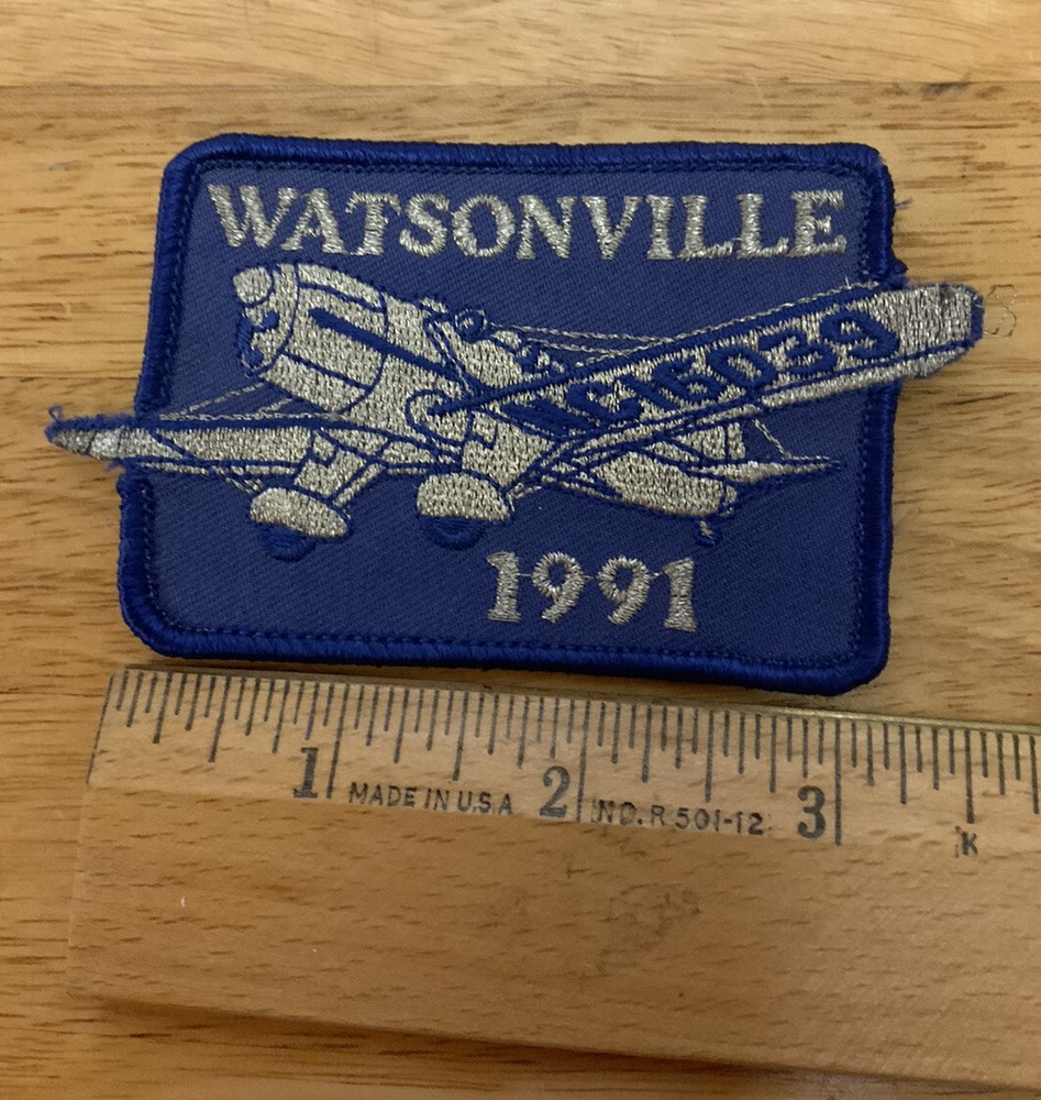 Watsonville 1991 Fly In Patch Souvenir