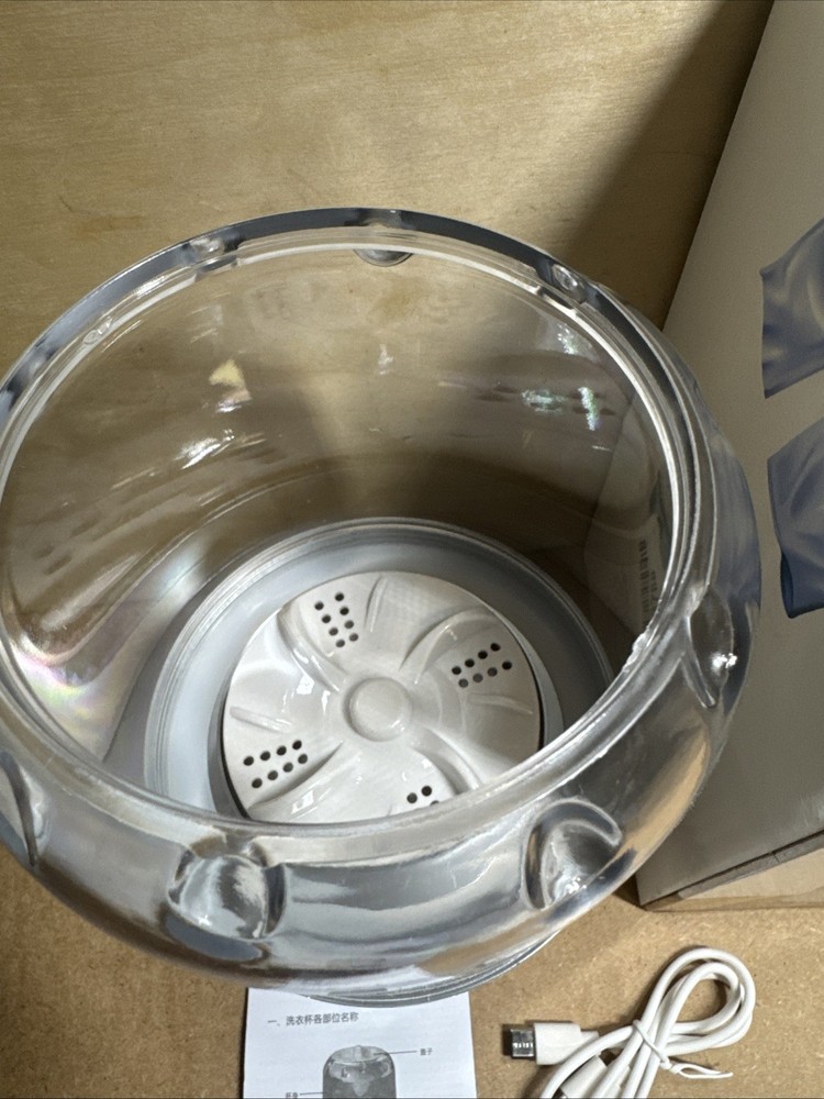 Portable Mini Washing Machine for Delicates - Rechargeable Cordless