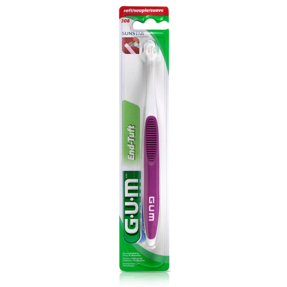 Extra Small Tuft Toothbrush for Implants, Back Teeth Wisdom Teeth - 6 Pack
