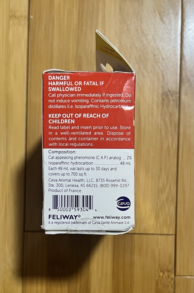 Feliway Multicat Diffuser refill, 48ml - 2 Pack Exp 07/2026