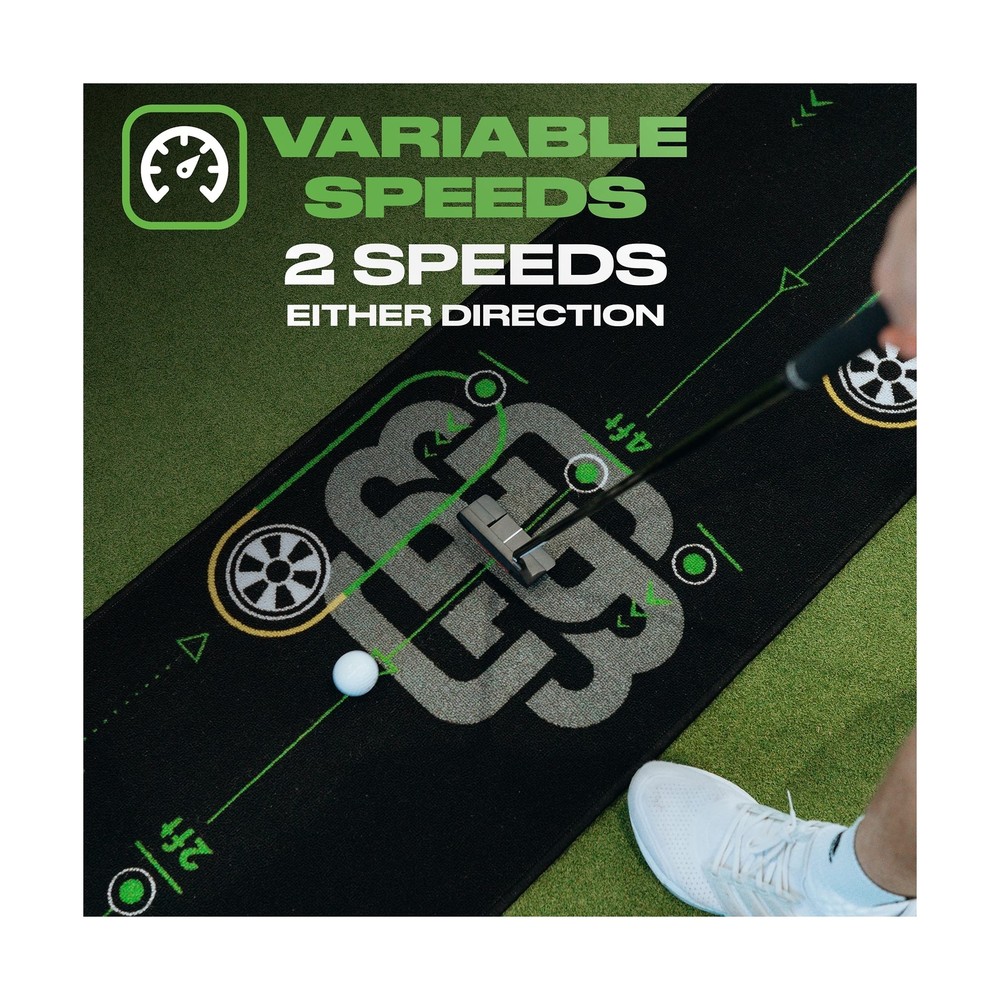 Unlock Your Potential: Back 2 Basics - Play-Off Putting Mat & Pro Path Mirror...