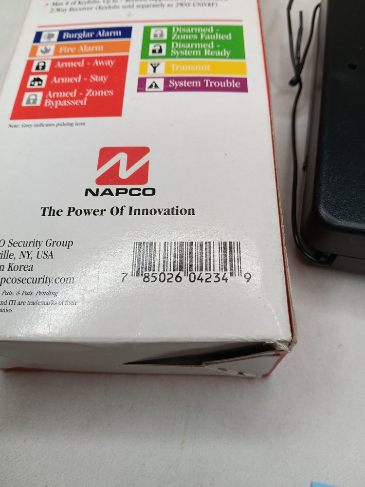 NAPCO 2-Way Universal LCD RECEIVER ONLY