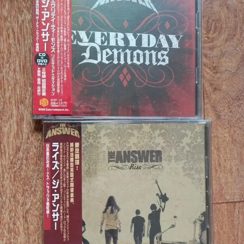 The Answer CD DVD Japan Version Set