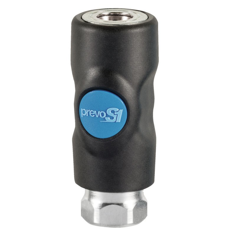 Prevost ISI 061201 Coupler, Female, Threaded, 1/4'' FNPT
