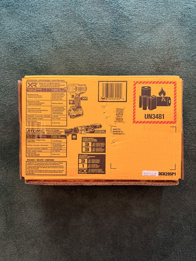 Dewalt XR + ATOMIC Compact Series (Combo)