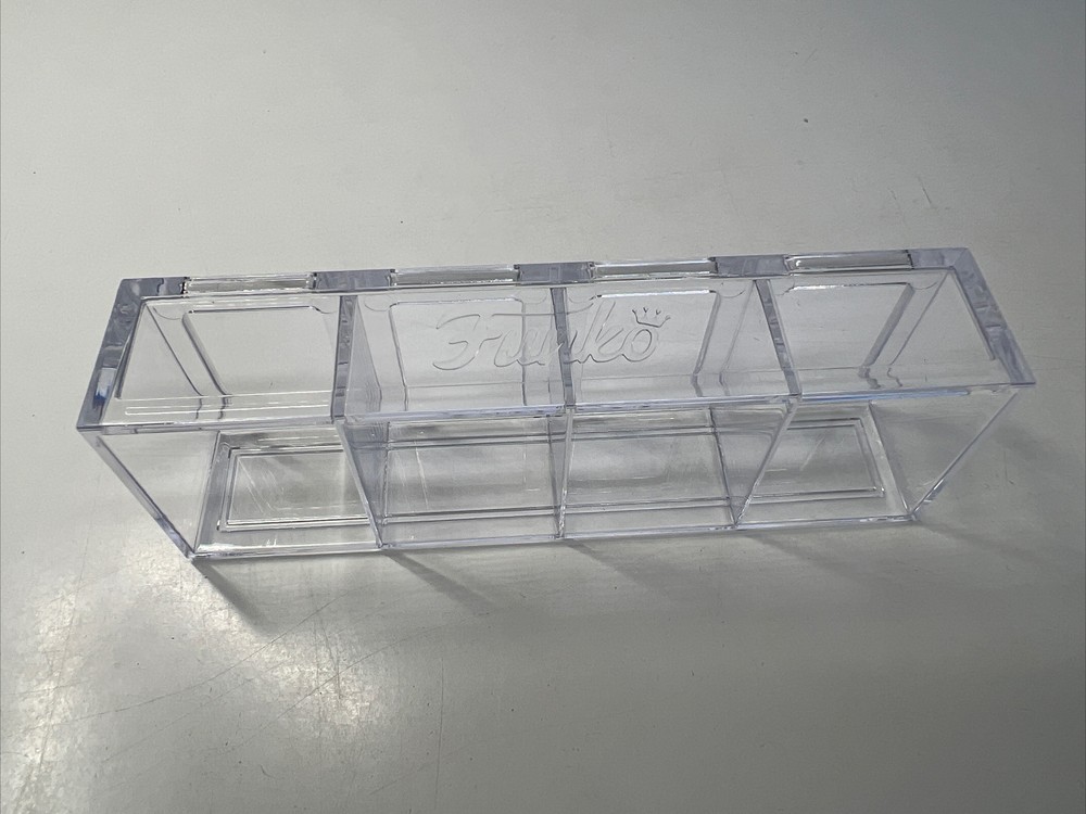 Funko Bitty Pop PLASTIC STACKABLE SHELF TNBC TMNT Star Wars Disney Marvel New