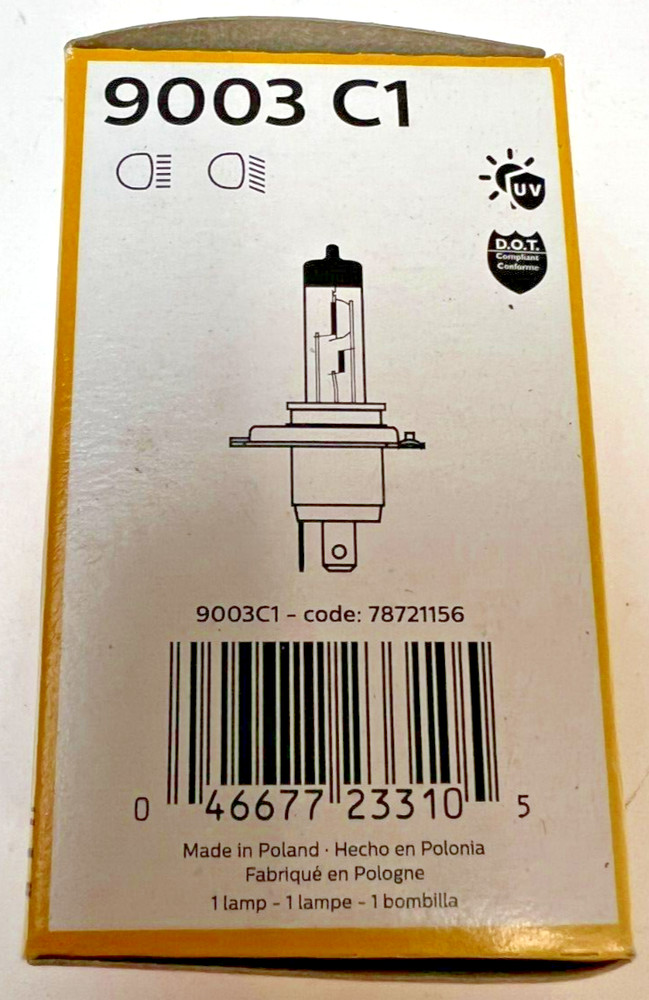 Philips 9003 C1 Headlight Bulb