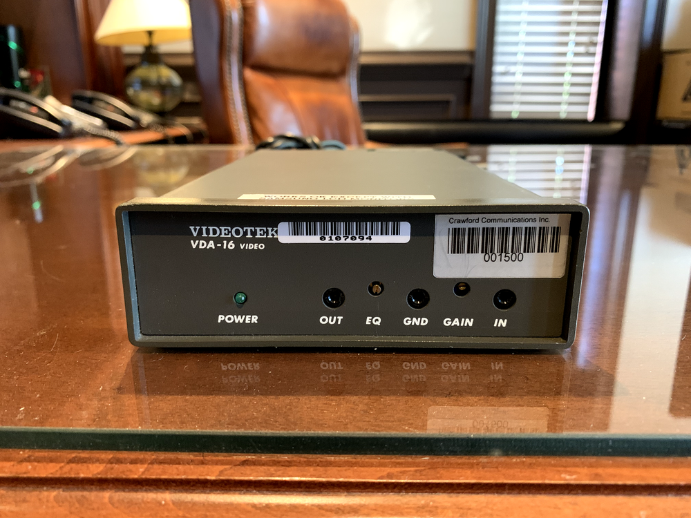 Videotek VDEA-16 Video Distribution Amplifier