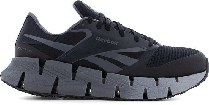 Men's FloatZig Athletic Work Shoes - Black and Gray