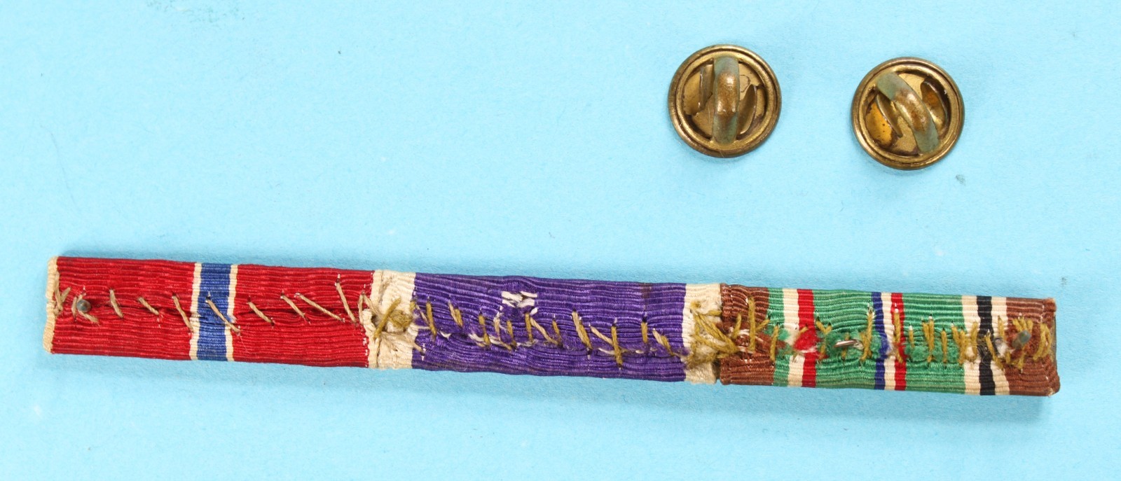 Nice! WW2 U.S. Ribbon Bar ~ Bronze Star ~ PH ~ ETO