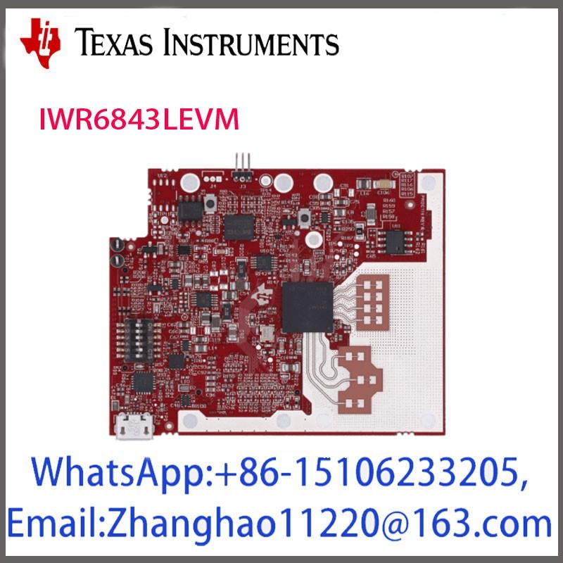 IWR6843LEVM 60GHz Single-Chip Millimeter-Wave Radar Sensor Evaluation Module