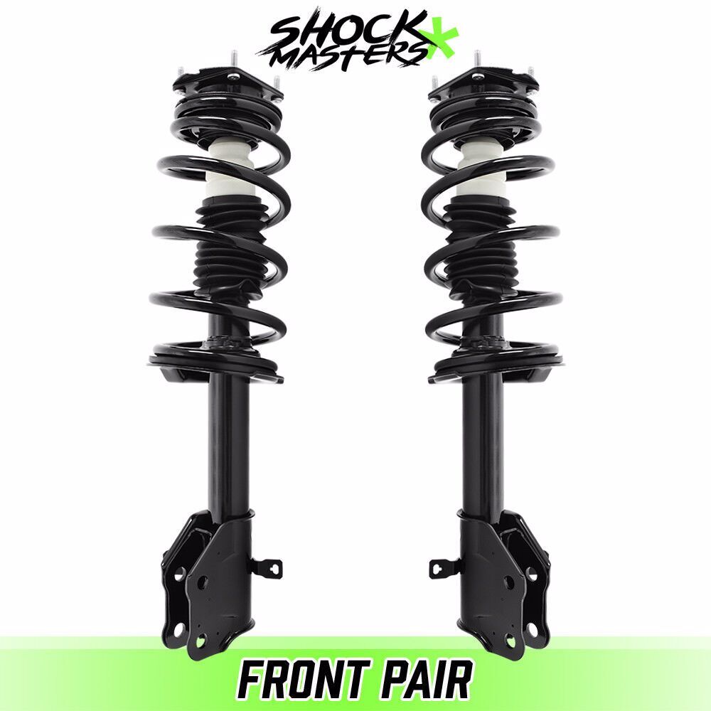 Front Pair Quick Complete Struts & Coil Springs for 2011-2014 Ford Edge