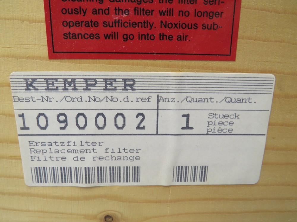 Kemper 1090002 Filter