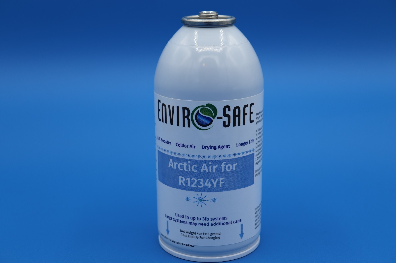 Arctic air for 1234yf, GET COLDER AIR BOOSTER, Refrigerant Support, 6 cans