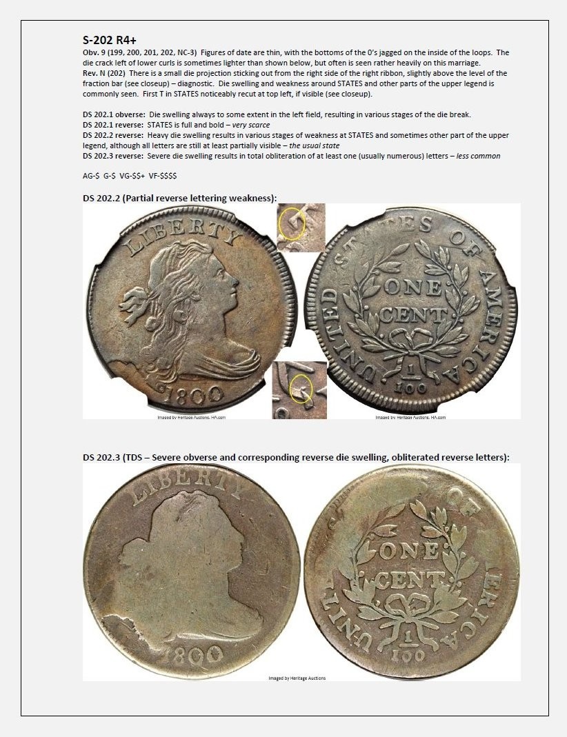 Robert Powers US Large Cents Variety ID & DS Guide, 3 Vol