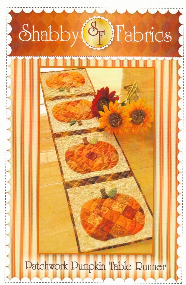 Patchwork Pumpkin Table Runner Pattern