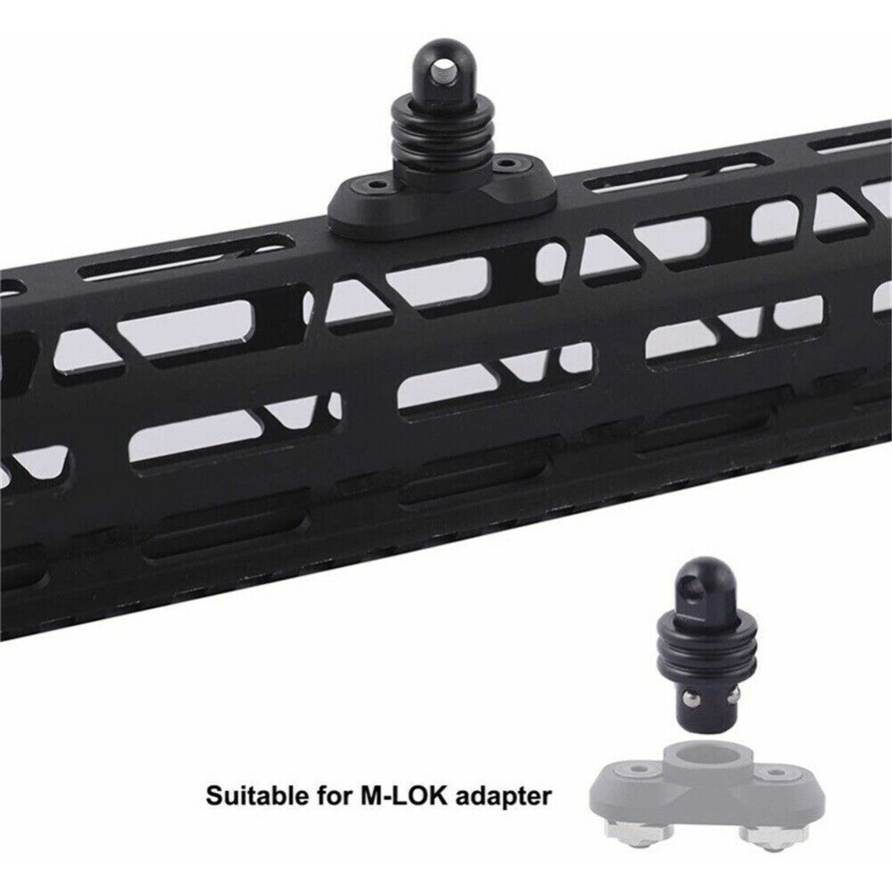 2Pcs Multi-Function QD Adapter Stud Rotating Sling for Swivel Mount Quick Detach