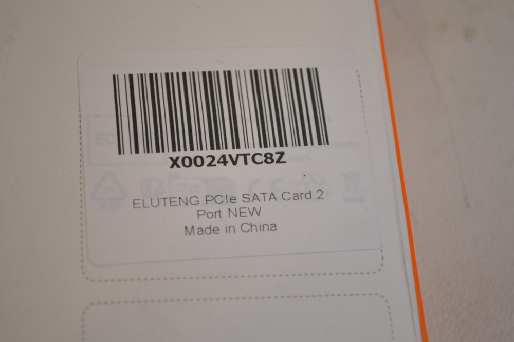 Eluteng PCIe SATA Card 2 Port