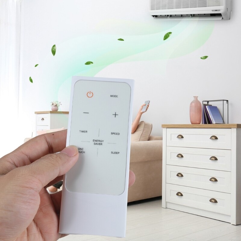 Multi Function Remote for Air Conditioners, Suitable for EATC08RE1 RG15A