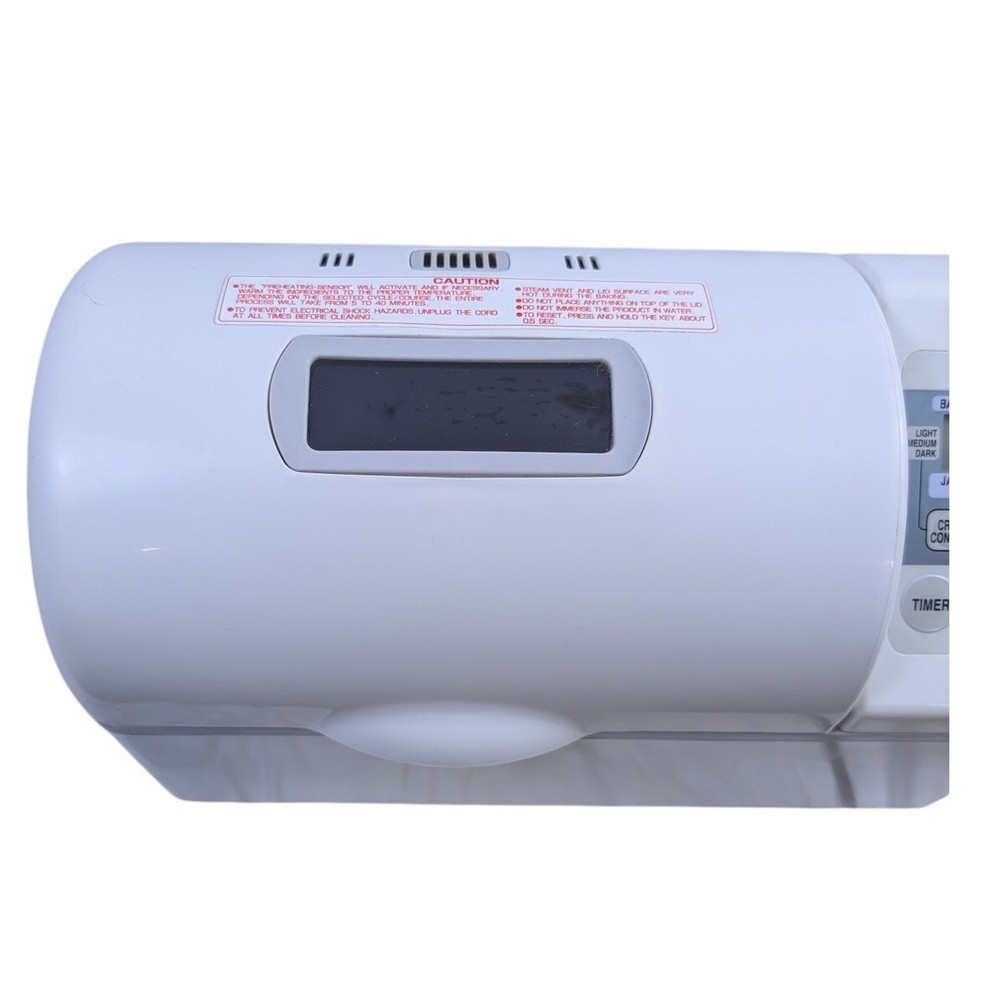 Zojirushi Home Bakery BBCC-V20 Automatic Bread Maker Machine 2lb Double Paddle