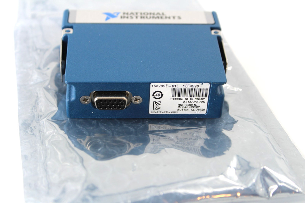 National Instruments 9220 Analog Input Module 16-Channel D-Sub, Part 153289E-01L
