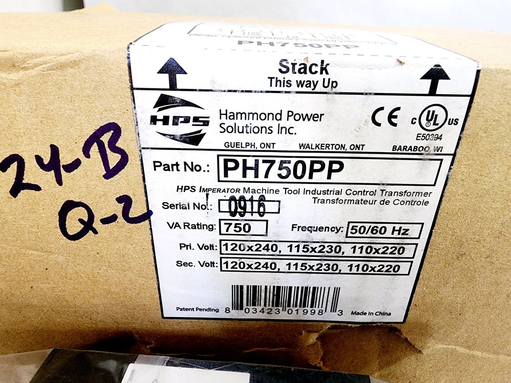 Hammond Solutions PH750PP Transformer