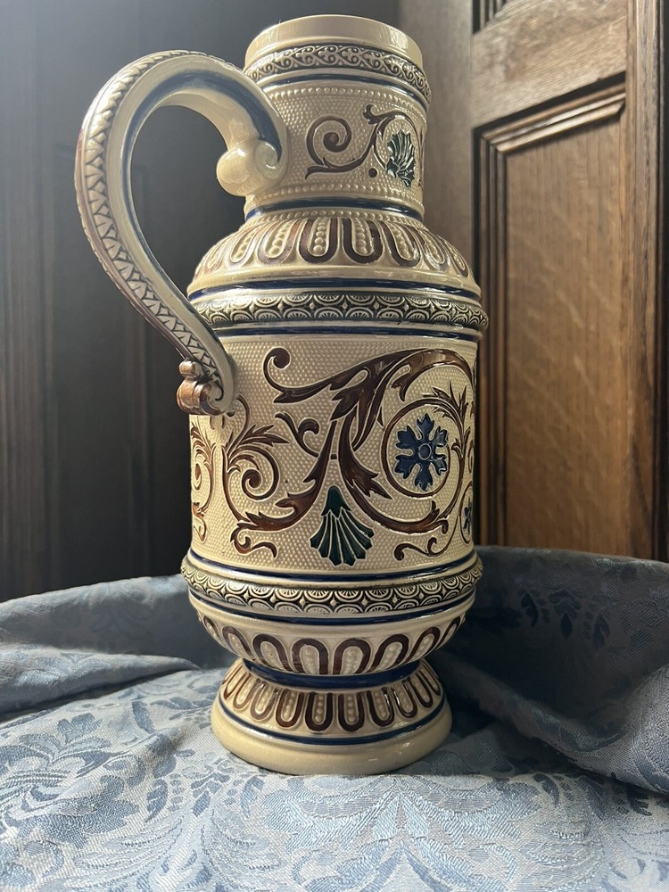 Beer Pitcher - Bacchanalian Vine motif