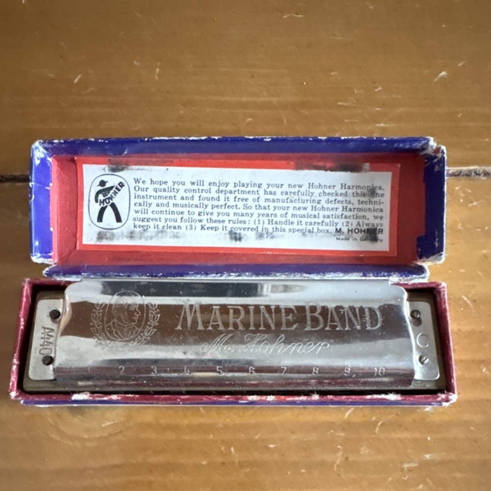 HOHNER Marine Band Diatonic Harmonica Key C