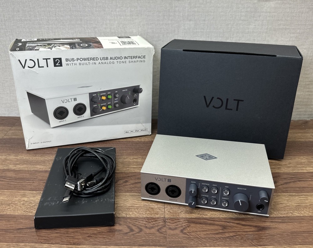 Universal Audio Volt 2 Bus-Powered USB Audio Interface