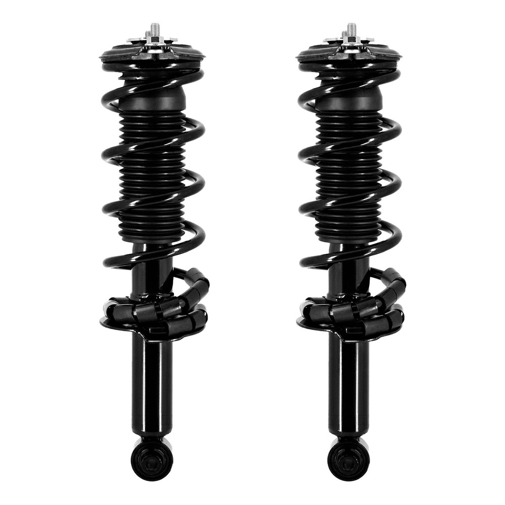Rear Pair Complete Strut & Coil Spring Assemblies for 2017-2019 Subaru Impreza