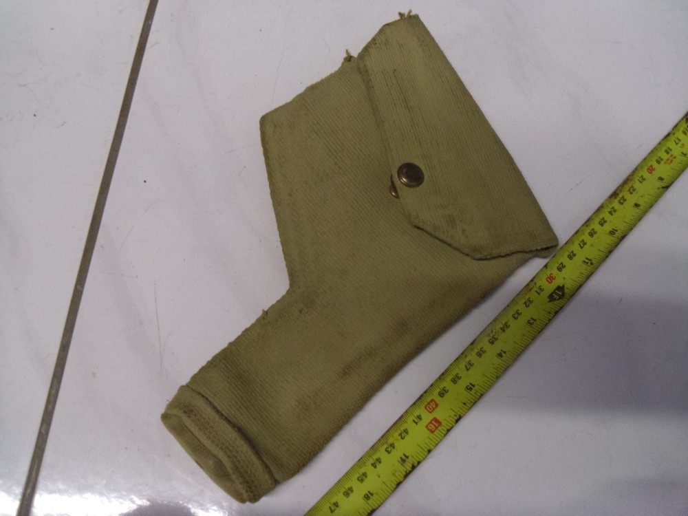 British Army WWII 37 Pattern Pistol Holster  Webbing desert