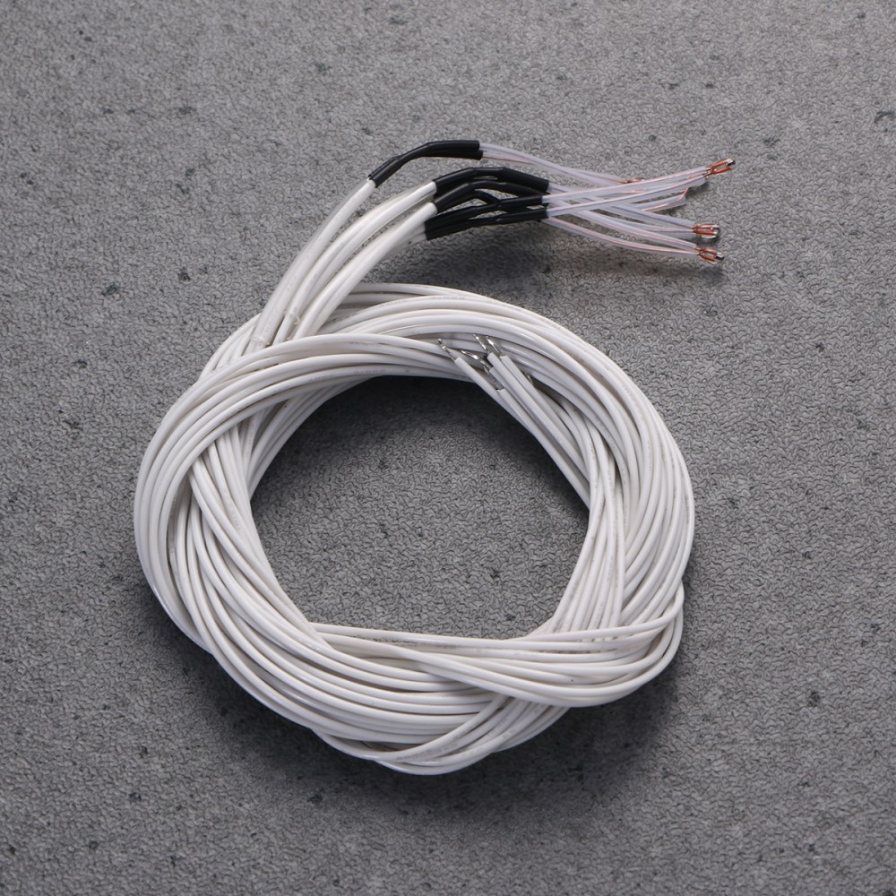 5 Pcs Probe Thermometer Digital Temperature Sensor for Printer Ntc Thermistor