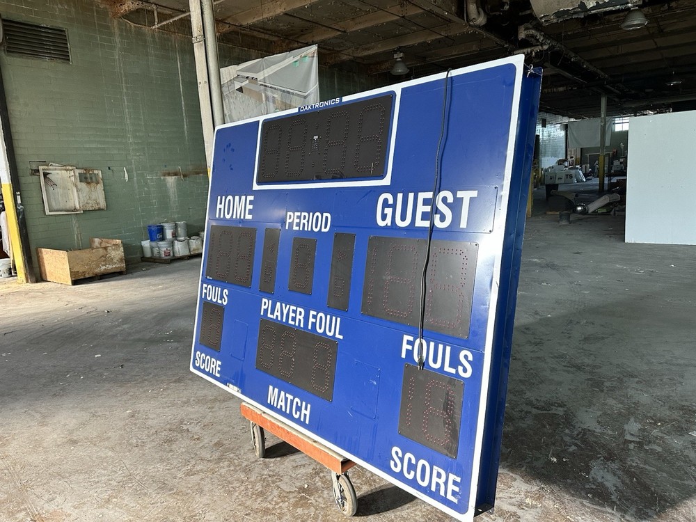Daktronics scoreboard and Controller