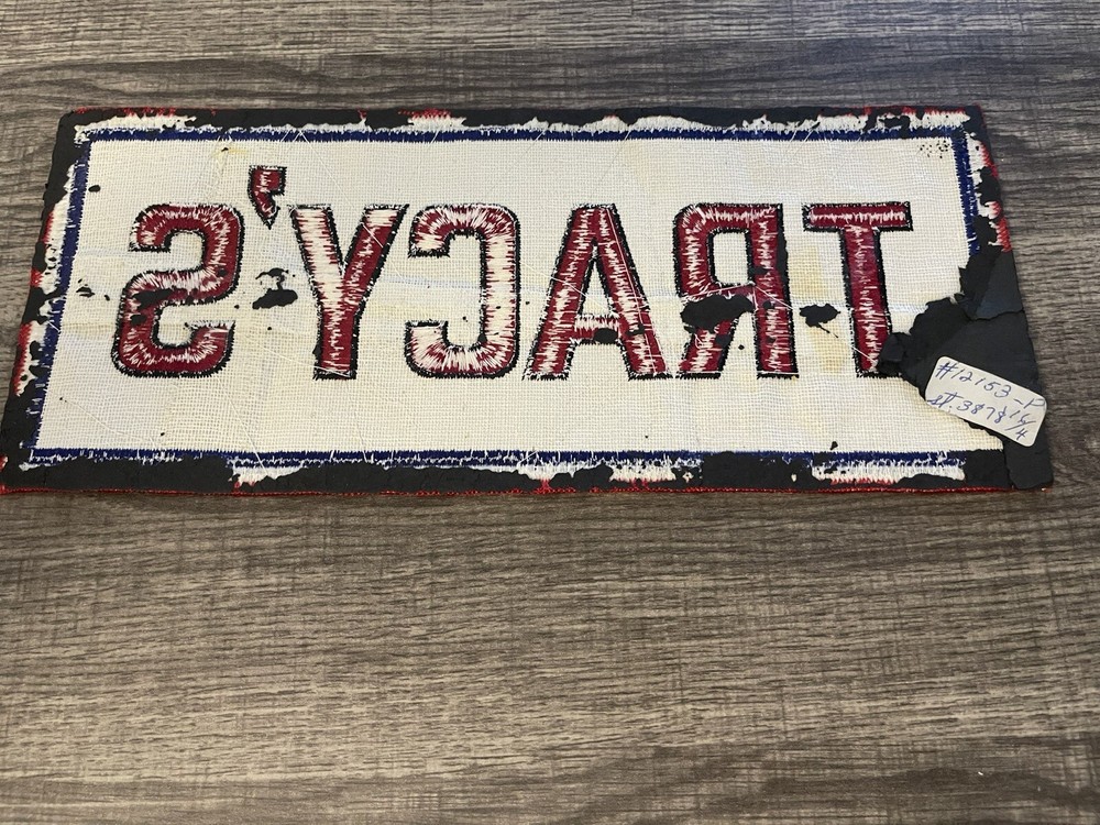 TRACY'S EMBROIDERED SEW ON ONLY PATCH Bsp021
