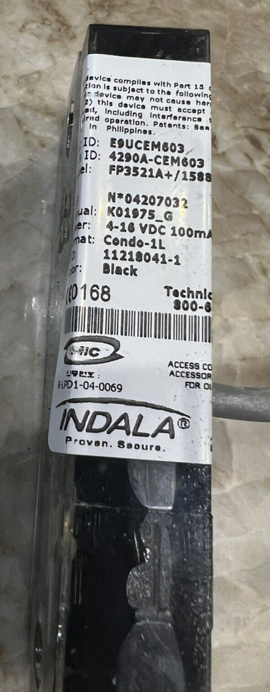 Indala FP3521A+ / 15881 FlexPass Reader, 603 Proximity Prox Reader, FP3521A