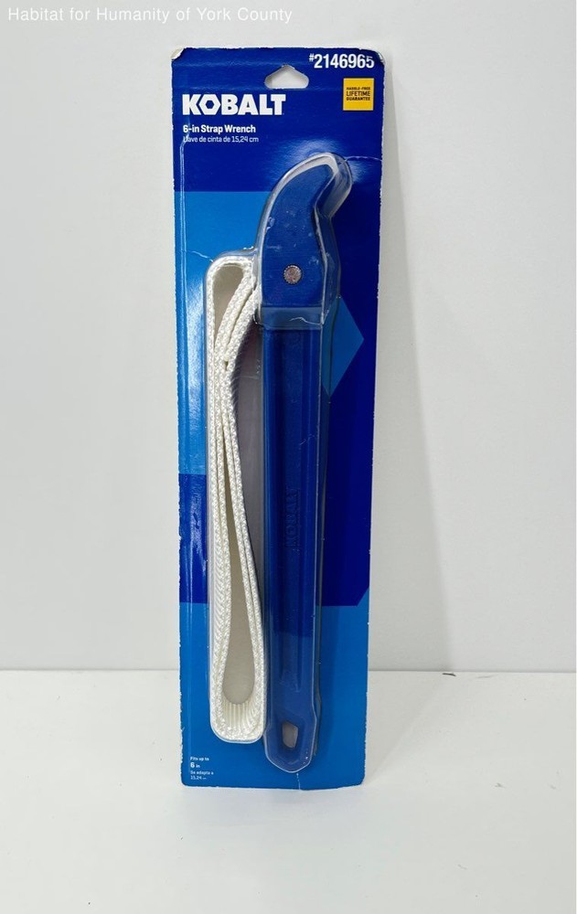 Kobalt 6 In Polyester Strap Wrench