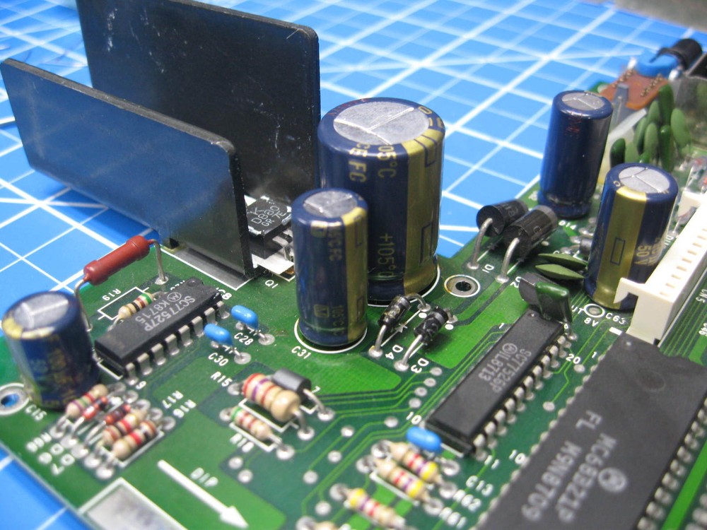 TRS80-Tandy Color Computer 2/3 - Universal Capacitor Replacement rE-Cap Kit