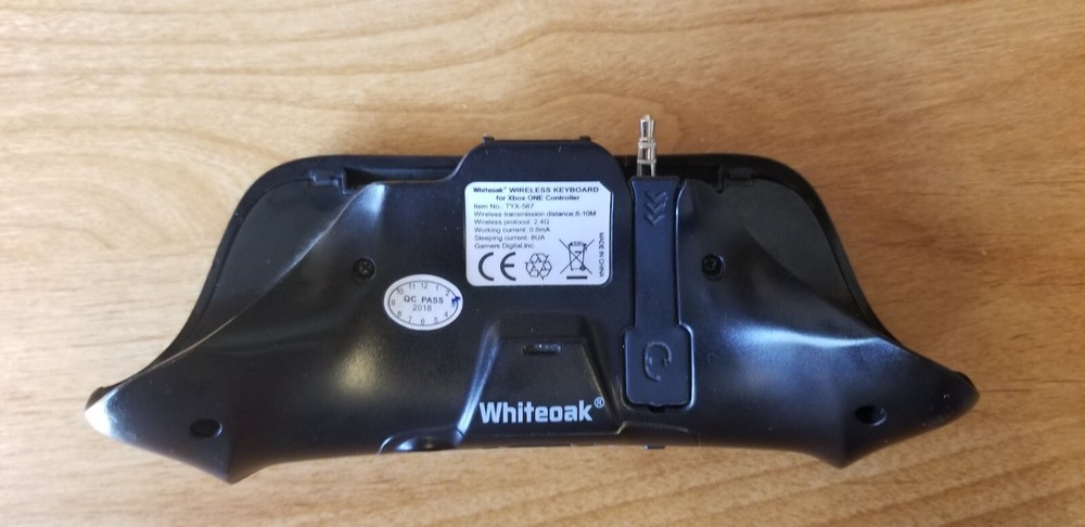 Whiteoak Wireless Keyboard for Xbox One TYX-587 ***Missing USB Dongle***