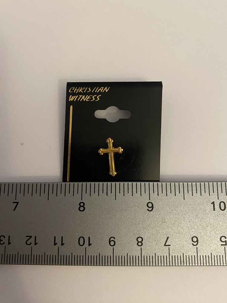 Religious Cross Lapel Pin P152