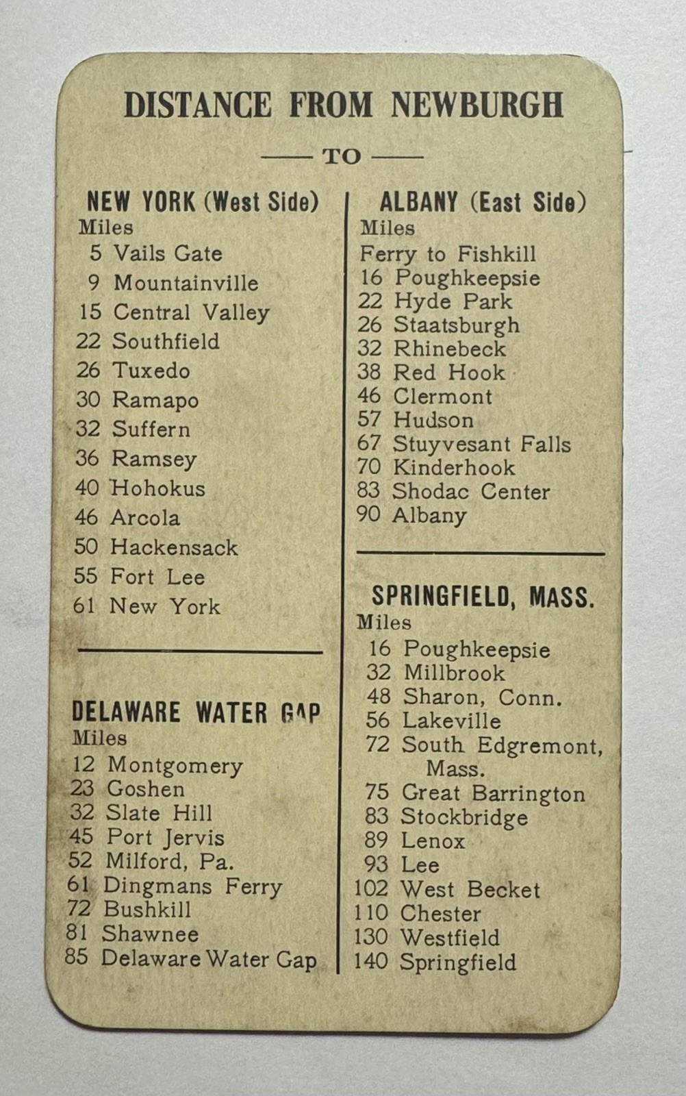 Original 1910 Callwell Motorcycle Trade Card Newburgh NY Indian Merkel Excelsior