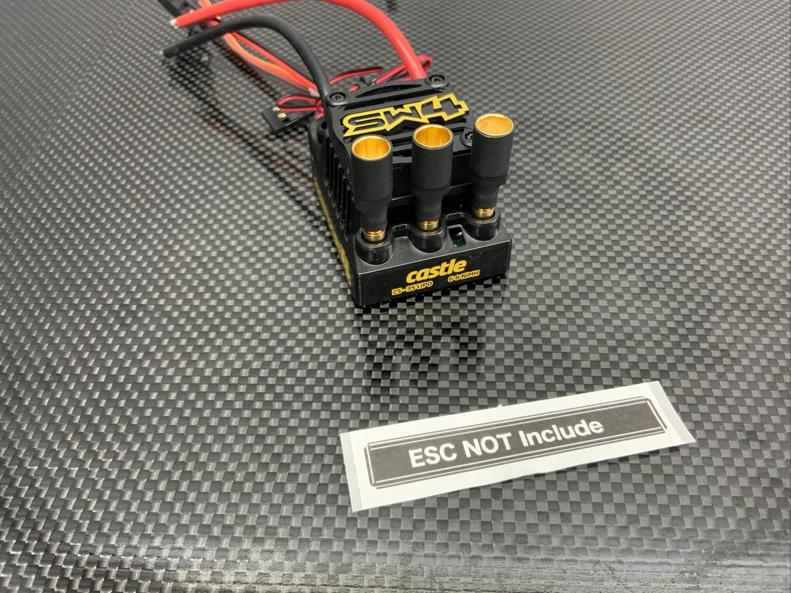 6.5mm Female To 4mm Male Bullet Connector Adapter For RC 6.5mm Motor & 4mm ESC