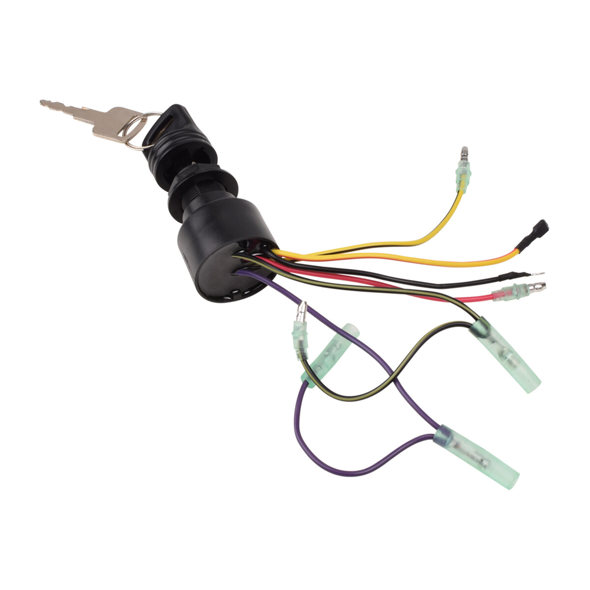 Ignition Switch w/Keys for Mercury Outboard Push to Choke 87-17009A5 A2 6-Wire