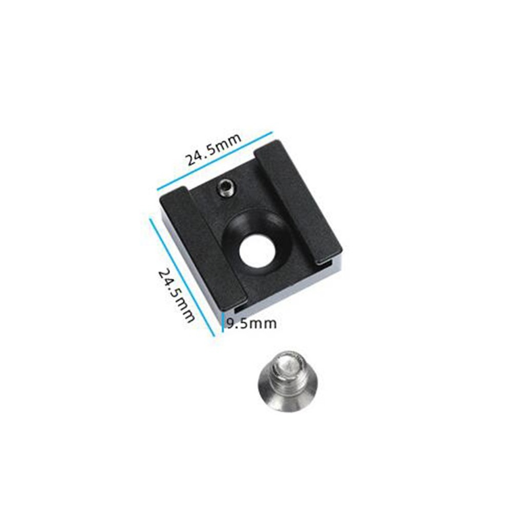 2 Pcs Mount for Camera Quick Release Cold Shoe Adapter Extension